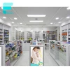 Pharmacy Wood Showcase Designs Medical Shop Counter Store Shelf Customized Pharmacy Furniture For Medical Store