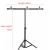 Import Photography 70X68CM PVC Backdrop Background Support System Stand T- Frame Light Stand With 2PCS 3.5&#x27;&#x27; Clamp &amp; 2PCS PVC Backdrops from China