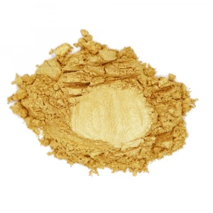 Pigment Gold Crystals Paint Pearl Style Inorganic Plastic Leather Cosmetic Pigment Ink Pigments
