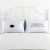 Import Plain White 100% Cotton Screen Printed Logo Pillow case Cover from China