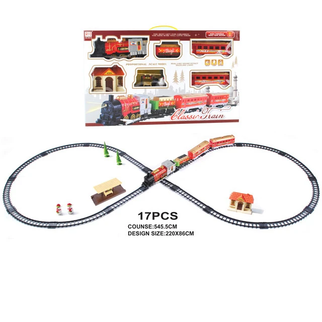 Plastic battery operated toy train BBN00037
