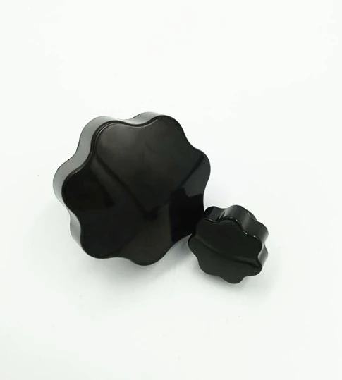 plastic  star knob with Blind hole and Through hole