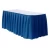 Import polyester visa banquet table skirt from China
