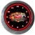 Import POOL SHARK custom neon light clock sign china 15 inches round neon glass wall clock from China
