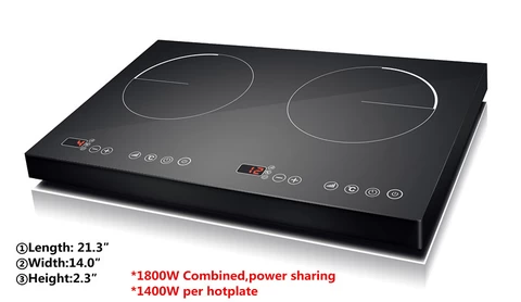 Portable Counter Top Cooking Stove Double Induction Cooker 3500W Induction Cooker Electric