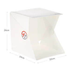 Portable Folding lightbox Photography Studio Softbox LED Light box Tent for Phone Smartphone Digital Camera Photographic
