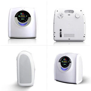 portable Grey-White oxygen concentrator with battery for beauty