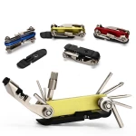 Portable stainless steel metal bicycle multitool outdoor survival bike multi tool