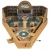 Import Portable Tabletop Board Game Wooden Baseball Pinball Game from China