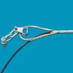 Preformed Tension Clamp Set for ADSS OPGW Fiber Optic Cable Aerial Metal Tension Clamp Power Accessories