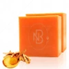 Private Label Best One Handmade Herbal Organic Tumeric Clean Facial Acne Skin Lightening Bar Turmeric Soap For Skin Whitening