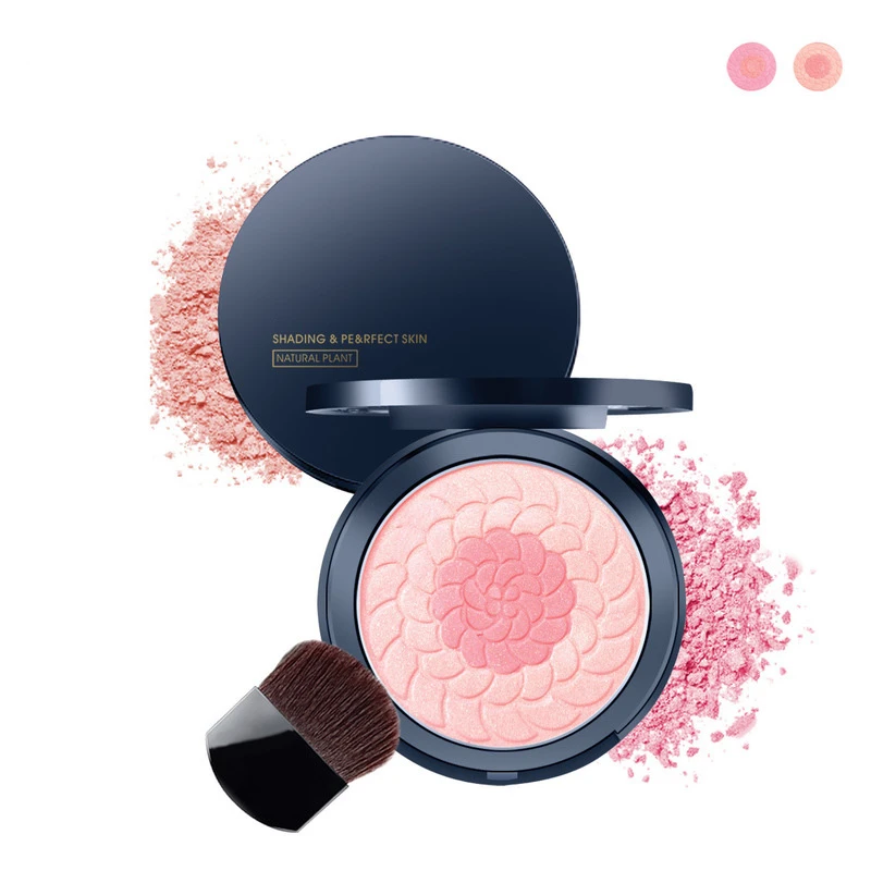 Private label makeup perfect cosmetics blusher mineral blush rose