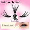 Private Label Matte Vegan Fluffy Faux Mink Custom Eye Lashes Vendor Vegan Fake Faux Mink Eyelash Wholesale Eyelash Extension