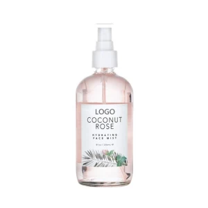 Private Label Organic Coconut Rose Water Hydrating Facial Mist