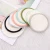 Import Private Label Reusable 8CM 3-Layer Removal Towel ECO Natural Beige Color Hemp Cotton Makeup Remover Pads from China