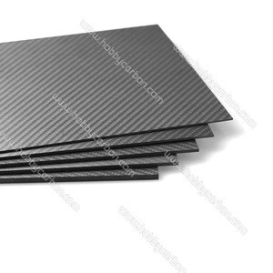 Professional 3K Twill Matte Carbon Fiber (Graphite) Plates for Customized PFV Frames