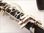 Professional  Bakelite Body Bb  Nickel Keys Clarinet