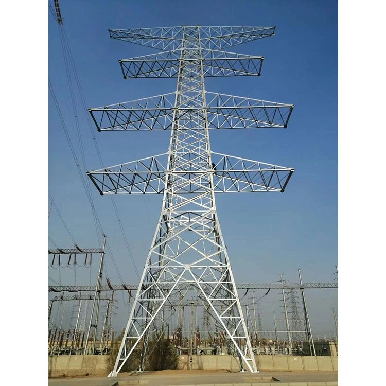 Professional China manufacturer Galvanized Lattice Lightning System Telecommunication Steel Towers