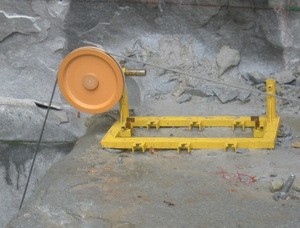 Professional Diamond Wire Saw Machine for Quarrying Granite, Marble&amp;Sandstone