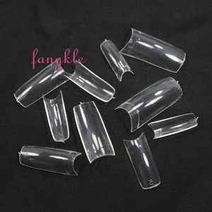 Professional factory wholesale salon artificial nail art tips french nail tips