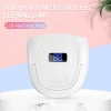Professional High Power 60W rechargeable Wireless with handle Nails Polish Dryer Machine UV LED nail Lamp