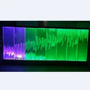Programmed Water Bubble Wall Panel , 2018 Latest room divider waterfall products