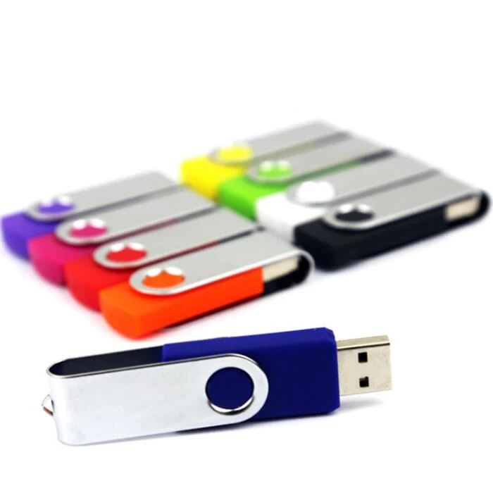 Promotional 2GB 4GB swivel USB 2.0 pendrive 3.0 8GB 16GB USB flash drive with customized logo