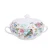 Import Promotional stock Round shape ceramic soup pot with lid ,porcelain soup tureen from China