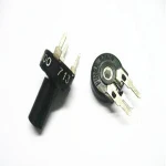PT10 Top Adjust Carbon Spring Return Rotary Film Piher Horizontal B200k B100k Potentiometer
