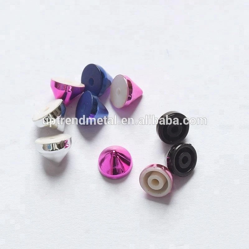 Punk Style Shoe Rivet Bullet Decorative Spikes Studs And Cone Spike Stud Rivet For Shoe