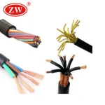 PVC Sheathed Flexible Control Cable Braiding Cable