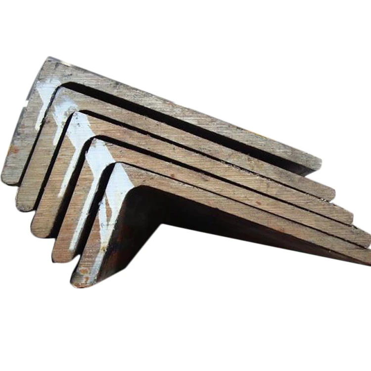 Q235 S235JR SS400 MS unequal equal angle bar galvanized ms steel angle Construction structural slotted bar