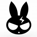 rabbit shape silicone resin self defense molds for keychain resin
