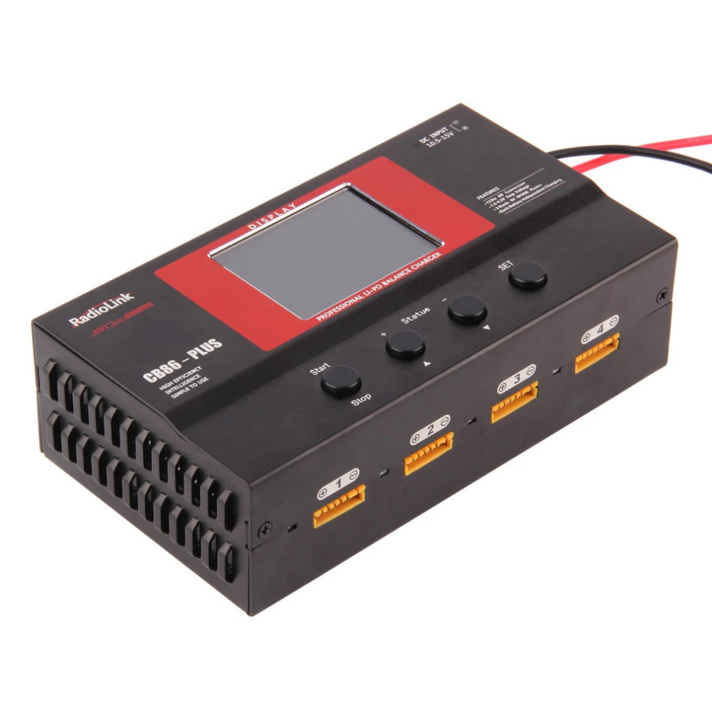 Radiolink Balance DC Charger/discharger CB86 Plus 1mV precision Max 6A balance current  for Lipo/LiHV/Lithium-iron/Ion/NiMH/NiCD