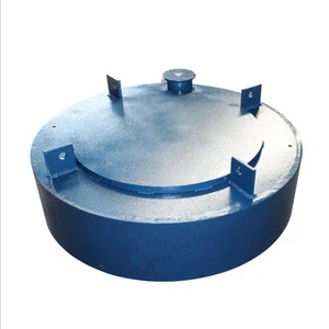 RCDB Dry Electric-Magnetic Iron Separator Disc Suspend Mineral Iron Separator