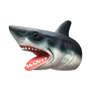 Realistic Novelty Toy Shark Hand Puppet for Adult