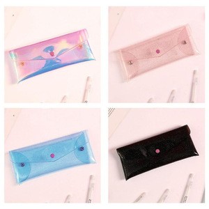 rectangle waterproof pouch for makeup tools with custom pouch packaging closed by hasp or buckle