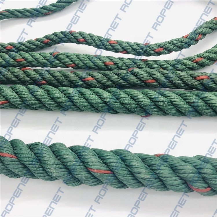 Recycled Plastic Rope PE 3 Strand Twist Rope Package Rope
