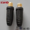 Red CE,CCC Euro Type Male and Female Welding cable Joint DKL70-95