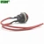 Import Red round button 3a 250v 2p auto momentary wired push button switch from China