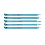 REP502 assurance security courier services plastic strap seal for water tank