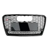 Replacement RS7 front bumper grille Car accessories black quattro style f for Audi A7 center honeycomb grill 2009-2015