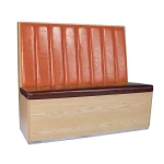 Restaurant sofa long booth hot pot restaurant multi-person seat