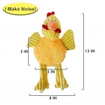 Retail Ready 11 Inch Chester The Chicken Full Body Squeaker It Comes With A Backcard Hangtag