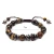 Import Retro Elastic Natural Stone Agate Stone Tiger Eye Pattern Beaded Party Decoration Accessories Personalized Gift Bracelet from China