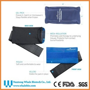 Reusable Hot and Cold Therapy Gel Wrap Support Injury Recovery