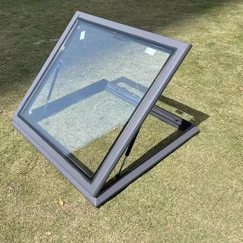 Buy Rg50 Top Hung Window Glazing Retractable Open Air Aluminium Glass ...