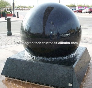 rolling ball water stone fountain