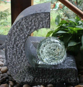 Rotating Granite Ball Fountain Outdoor Stone Fountains for Sale