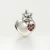 Import Round Bath Oil Beads Sports Slide Charms Silver Round Bead Stop Selling Products In  from China